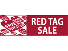 Picture of Red Tag Sale Banner (RTS3B#001)