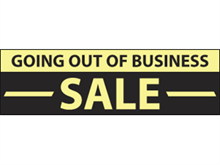 Picture of Going Out of Business Sale Banner (GOBB#001)