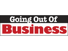 Picture of Going Out of Business Banner (GOB2B#001)