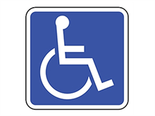 Picture of Handicap Sign (D9-6RA8)