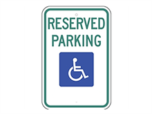 Picture of Handicap Reserved Parking (R7-8NRA5)