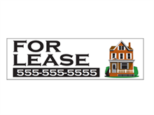 Picture of White Background For Lease Banner (WFLB#001)