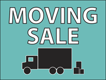 Picture of Moving Sale Yard Sign (MSYS#002)