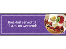 Picture of Breakfast Served Banner (BSTB#001)