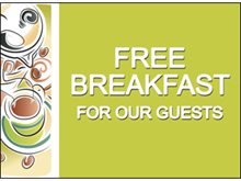 Picture of Free Breakfast Yard Sign (FB2YS#002)