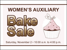 Picture of Bake Sale Yard Sign (BS3YS#002)