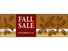 Picture of Fall Sale Banner (FS3B#001)