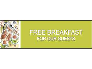 Picture of Free Breakfast Banner (FB2B#001)