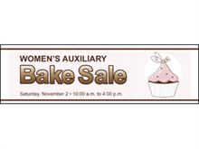 Picture of Bake Sale  Banner (BS2B#001)