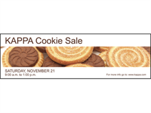 Picture of Cookie Sale Banner (CS3B#001)