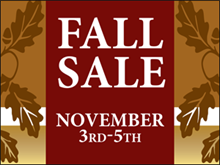 Picture of Fall Sale Yard Sign (FS3YS#002)