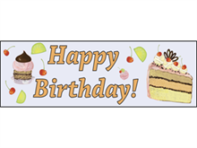 Picture of Happy Birthday Banner (HB2B#001)