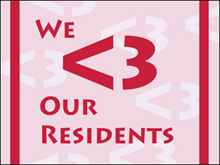 Picture of We Love Our Residents Yard Sign (WLORYS#002)