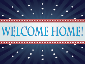 Picture of Welcome Home Yard Sign (WHYS#002)