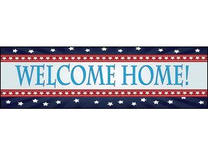 Picture of Welcome Home Banner (WHB#001)