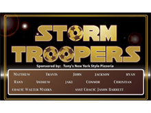 Picture of Storm Troopers Soccer Banner (STSB#001)