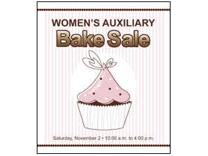 Picture of Bake Sale Poster (BSP#011)